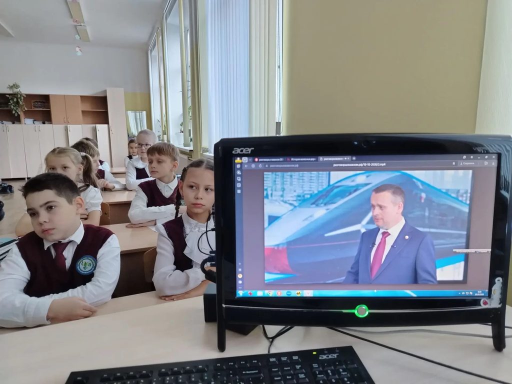 В лицее прошли очередные «Разговоры о важном»
