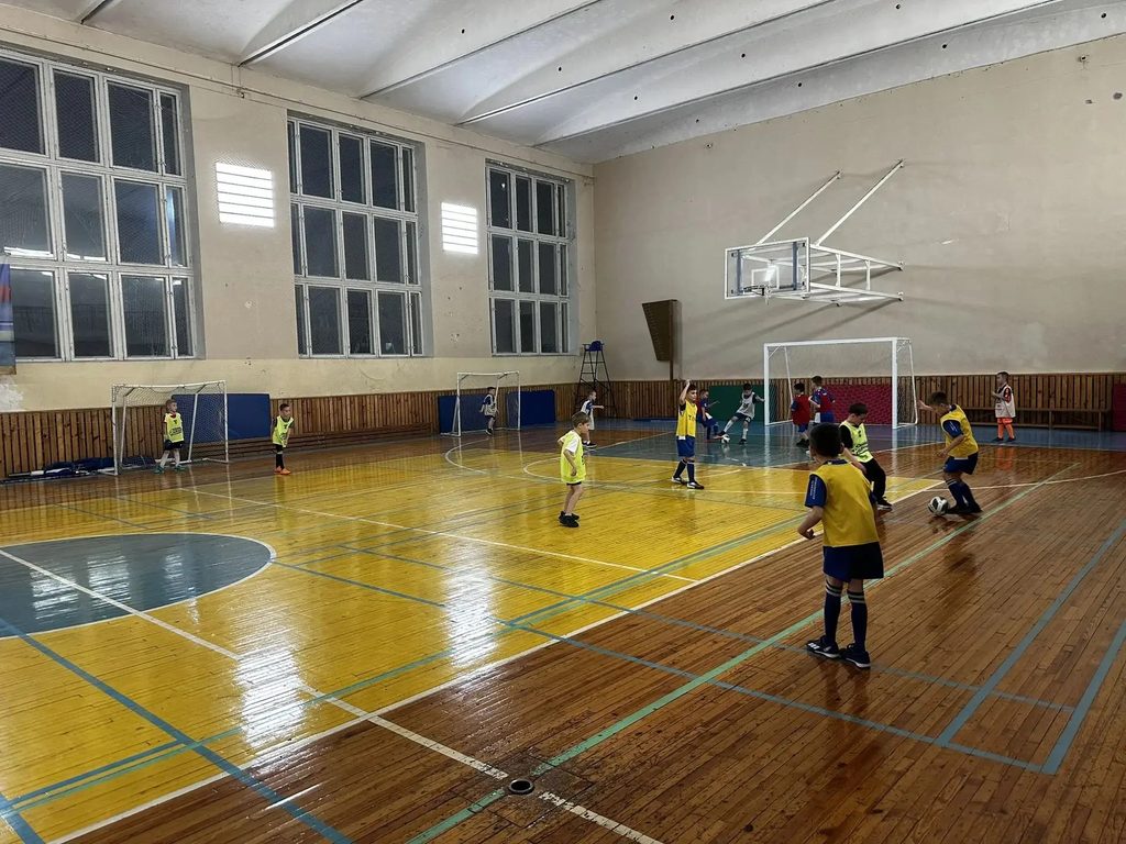 Товарищеский матч юных футболистов