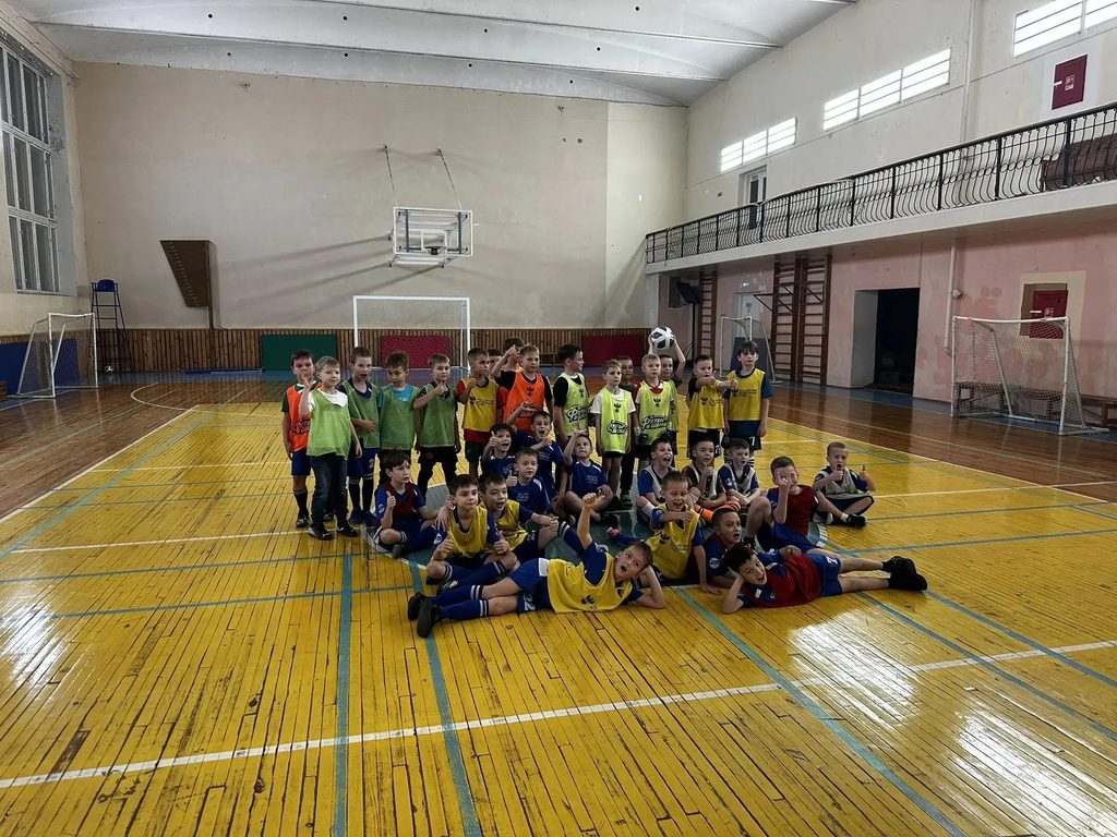 Товарищеский матч юных футболистов