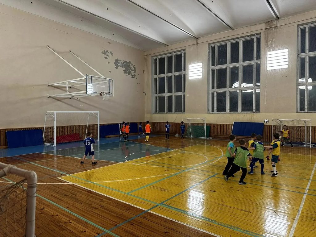 Товарищеский матч юных футболистов